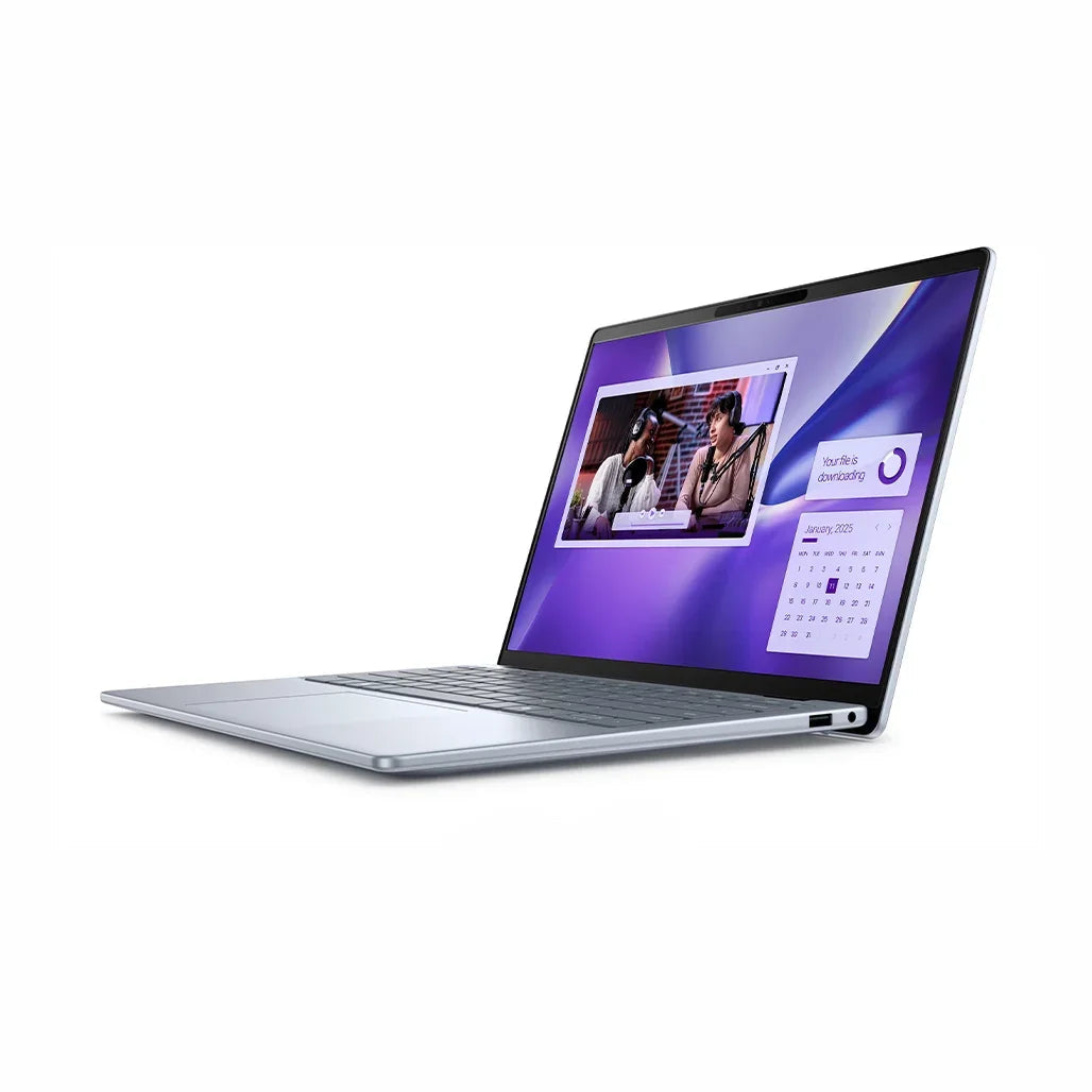 Dell Inspiron 14 Plus 7441 Copilot+ PC Ice Blue side view