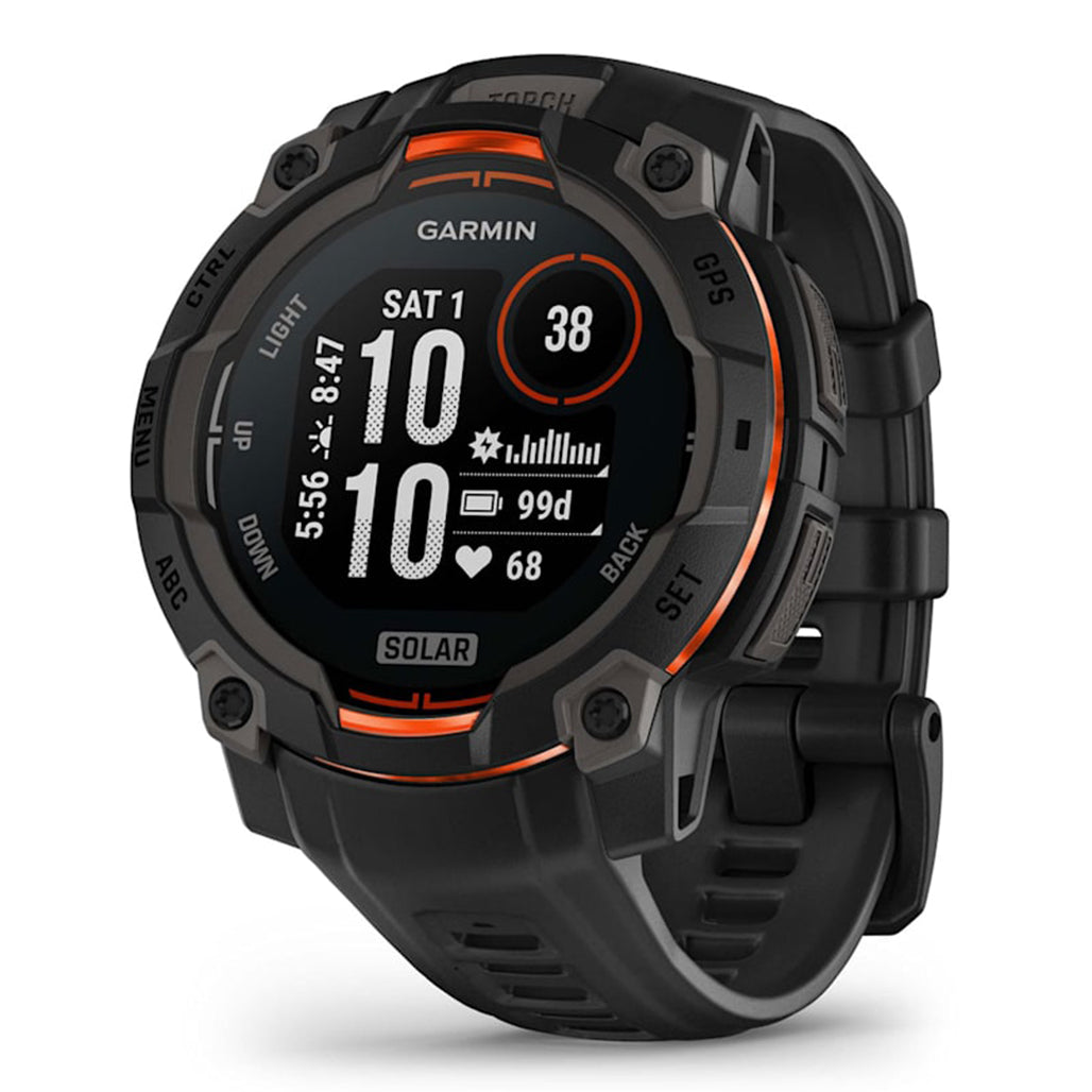 Garmin Instinct 3 45mm Solar Black