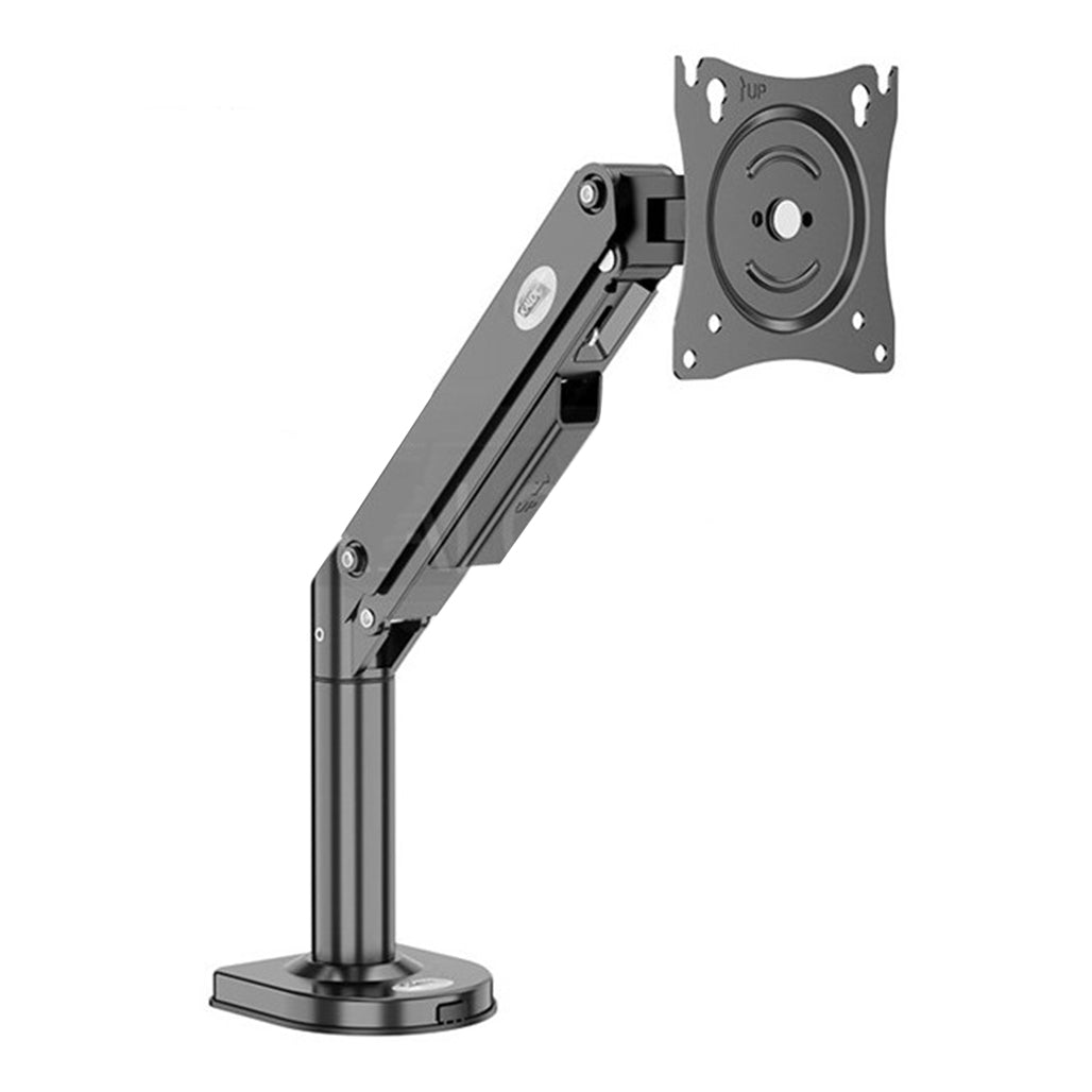 Kaloc DS300B monitor arm mounted view