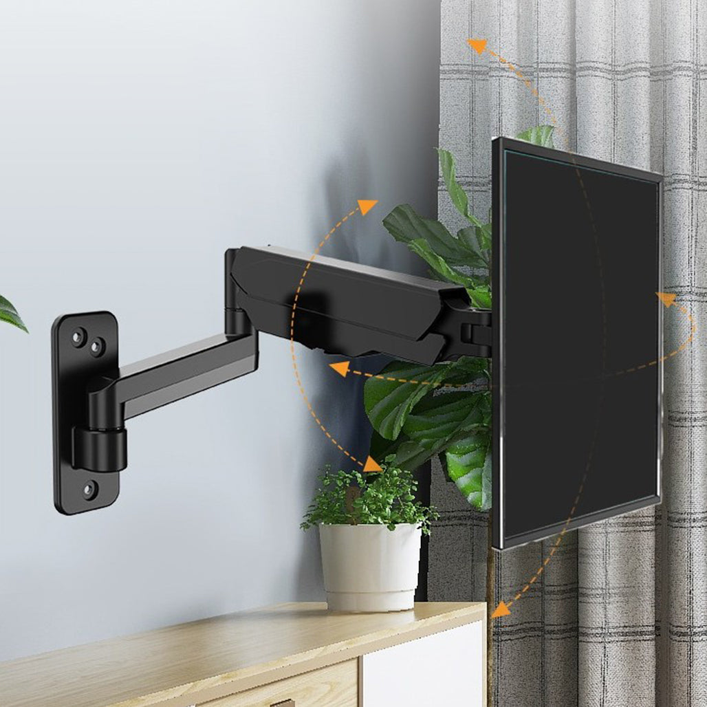 Kaloc KLC-M520 monitor arm wall mount view