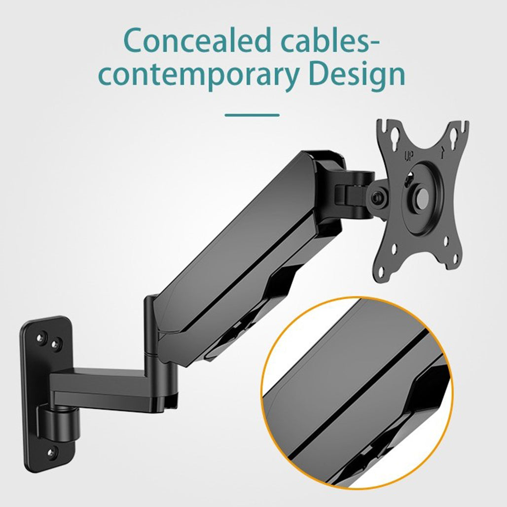 Kaloc KLC-M520 monitor arm extended view