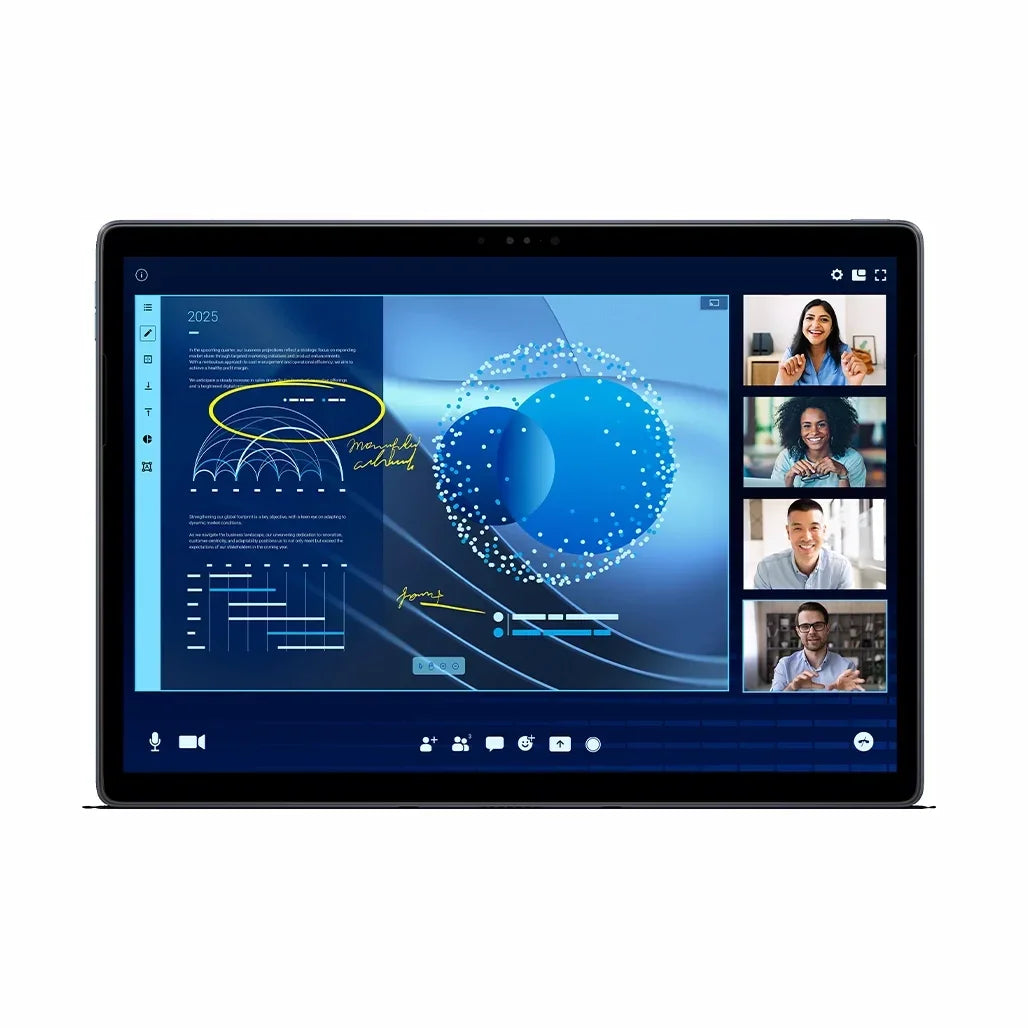 Dell Latitude 7350 Detachable 2-in-1 Blue angle view