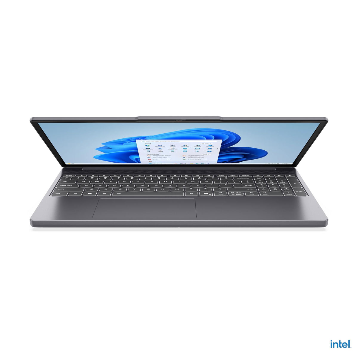 Lenovo IdeaPad Slim 3 15IRH10 83K101E9DP half open