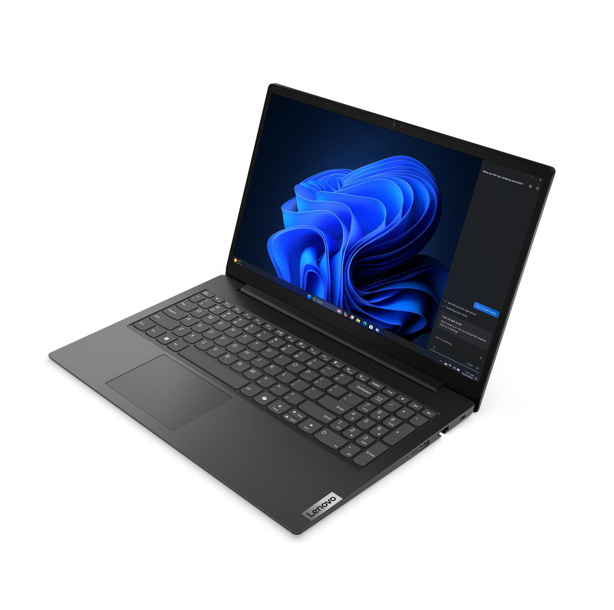 Lenovo V15 G5 IRL 83GW0076UE right angle