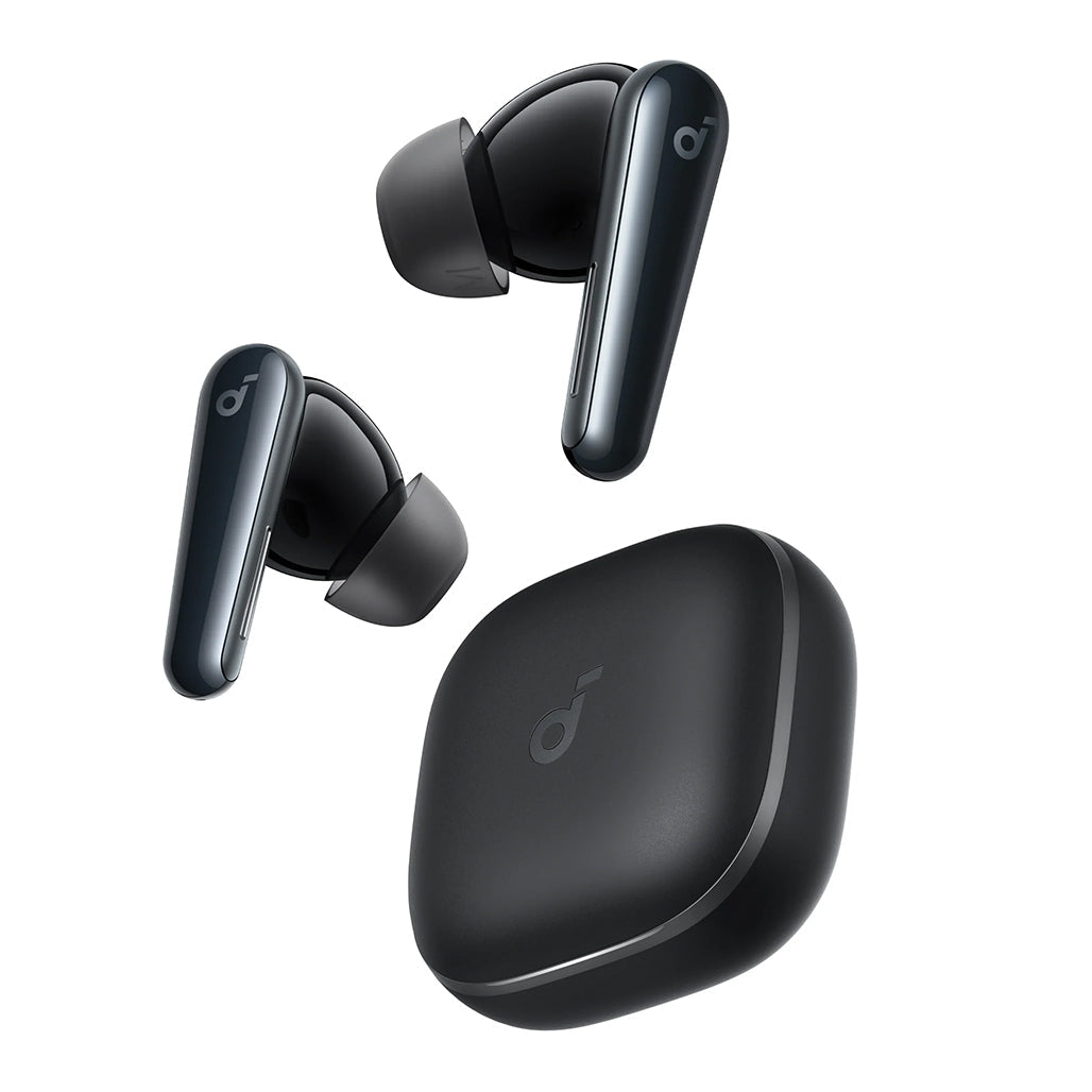 Soundcore Liberty 5 Noise-Cancelling Wireless Earbuds - Black