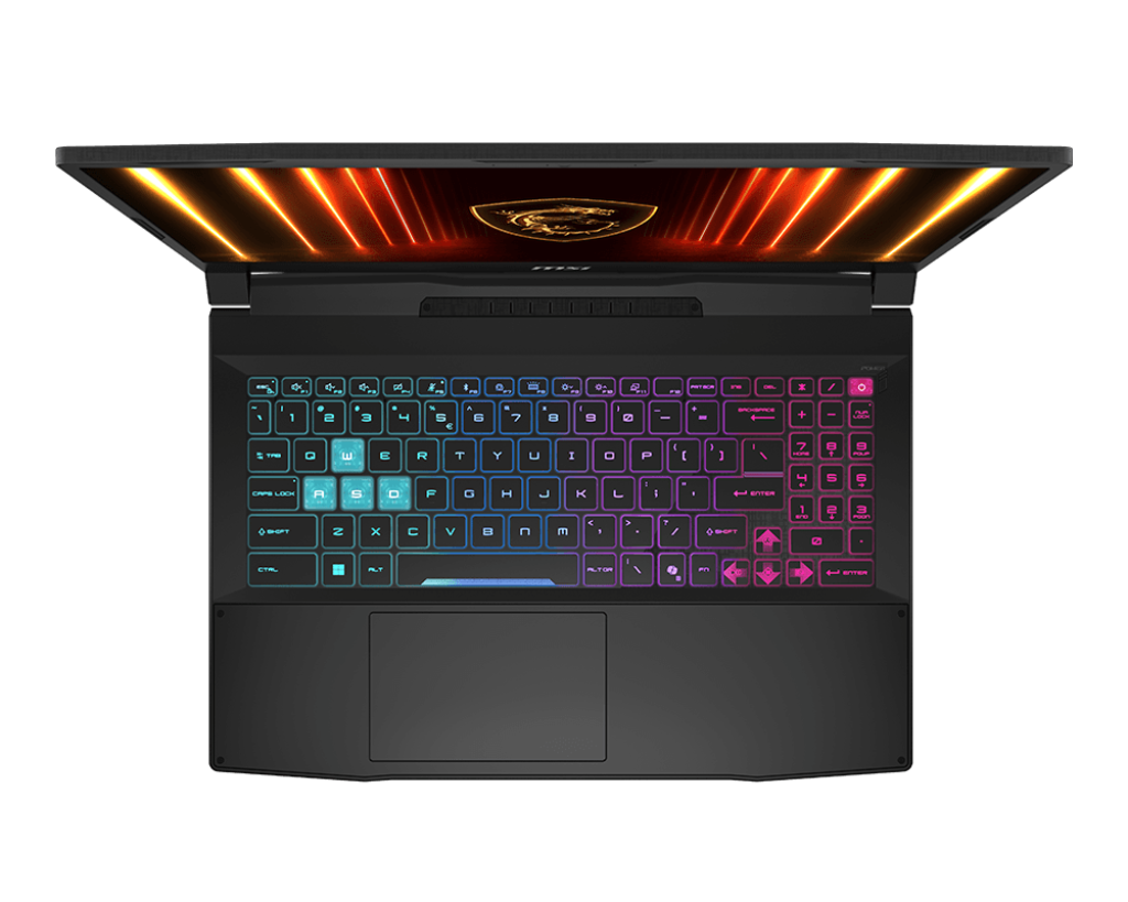 MSI Katana 15 HX B14WGK-821XPL keyboard