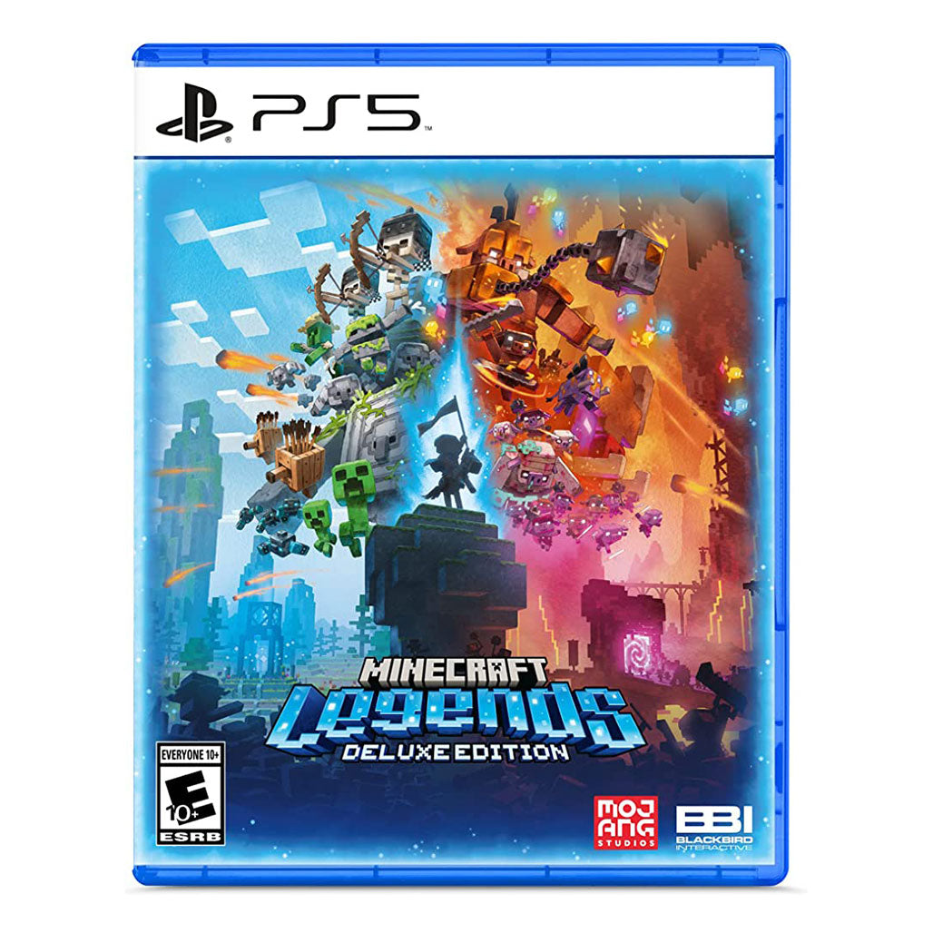 Minecraft Legends Deluxe Edition PS5 cover art