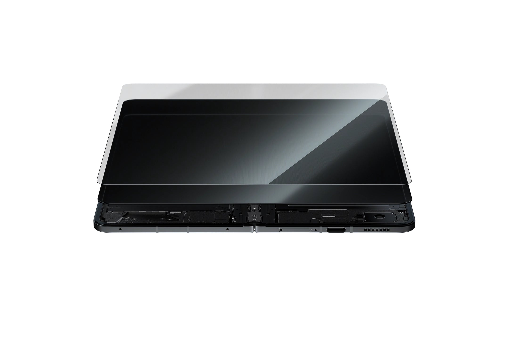 OPPO Find N6 Auto-Smoothing Flex Glass hinge detail