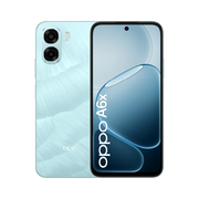 OPPO A6x - Icy Blue front and back