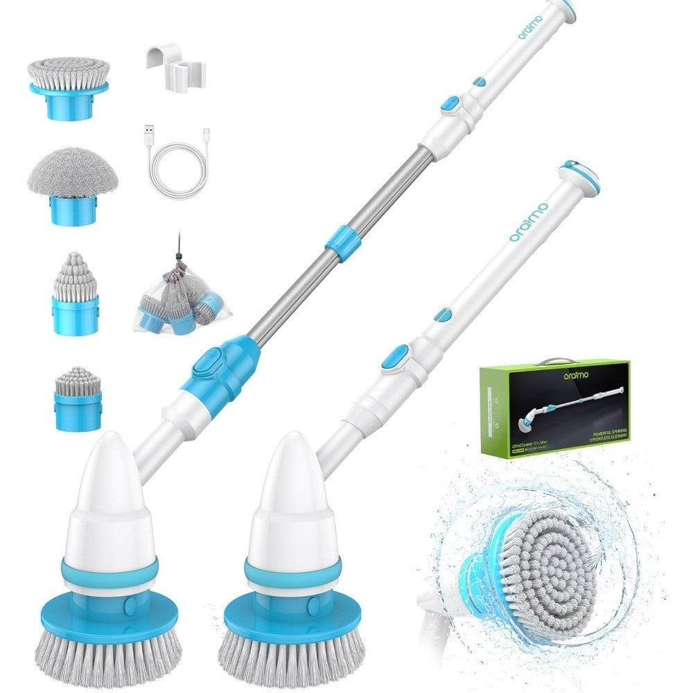 Oraimo Electric Spin Scrubber OSS-L101A with brush heads