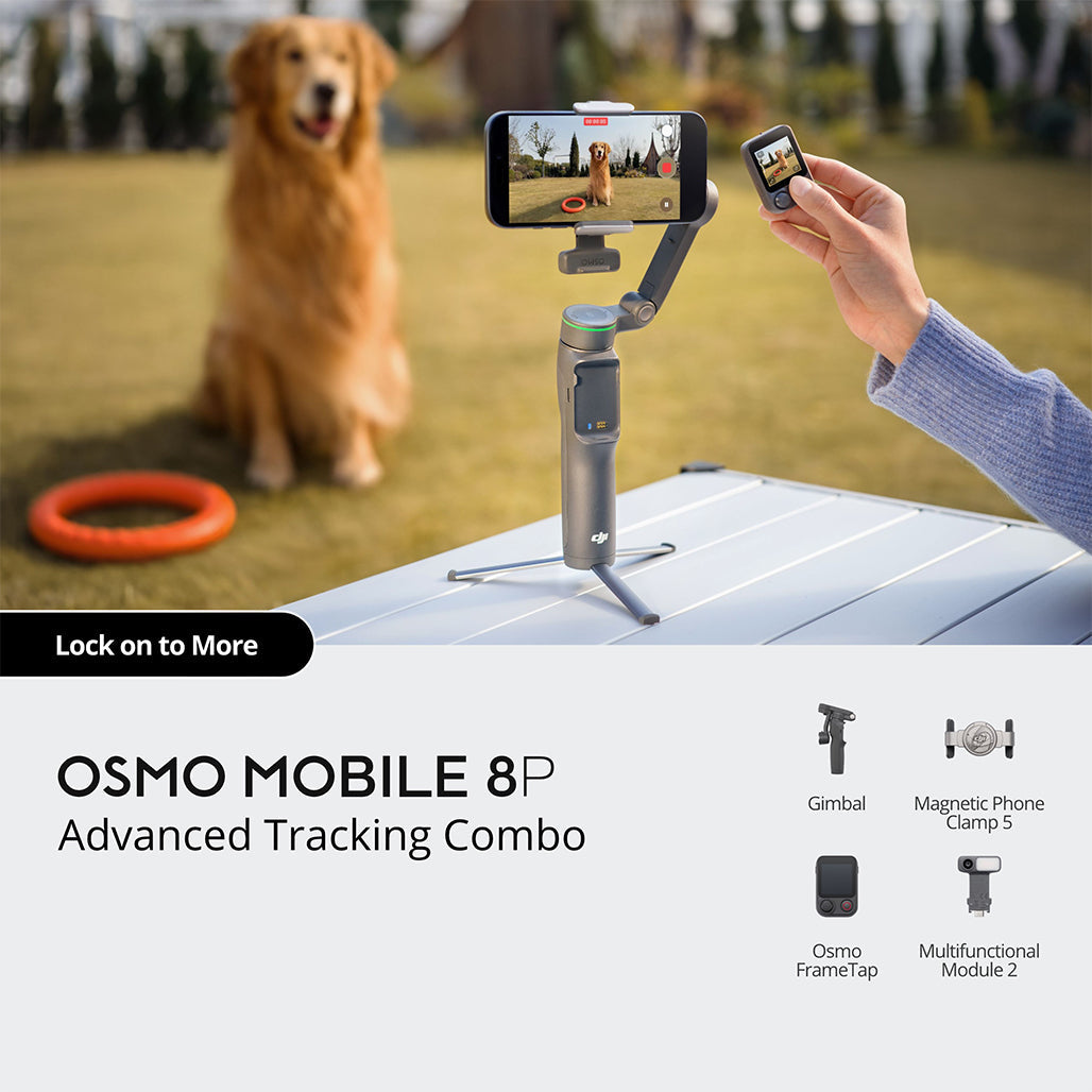 DJI Osmo Mobile 8P Advanced Tracking Combo (5)