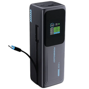 Powerology Thunderamp 30000mAh 140W Power Bank with TFT Display – Gray
