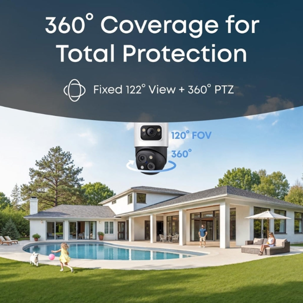 Eufy PoE Bullet-PTZ Cam S4 deterrence