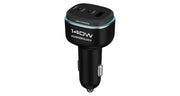 Powerology 140W triple-port high-power car charger