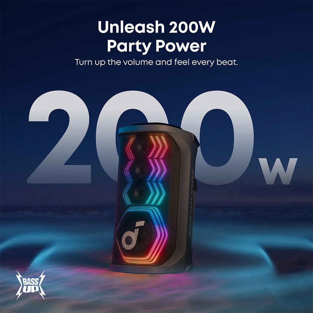 Anker Soundcore Rave 3S light show