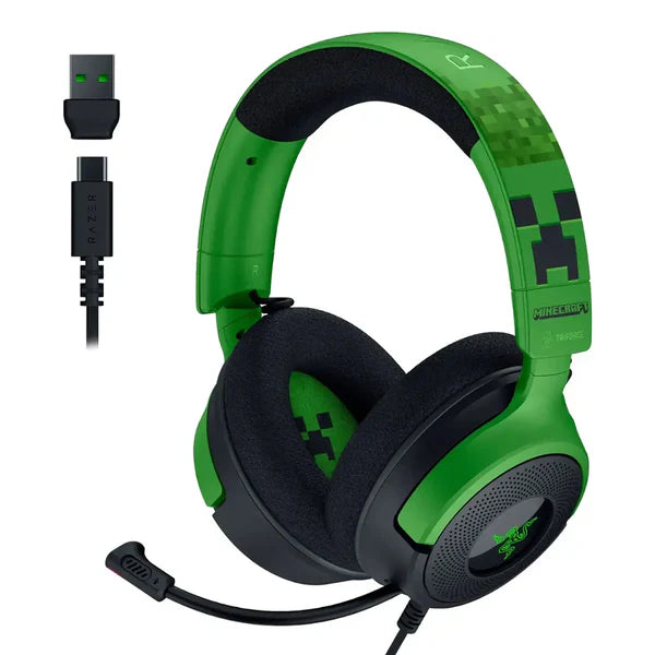 Razer Kraken V4 X Minecraft Edition With RGB