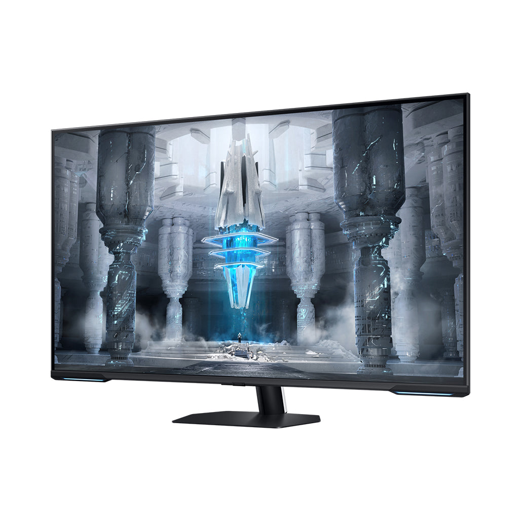 Samsung 43 Odyssey Neo G7 G70NC Gaming Monitor angle view
