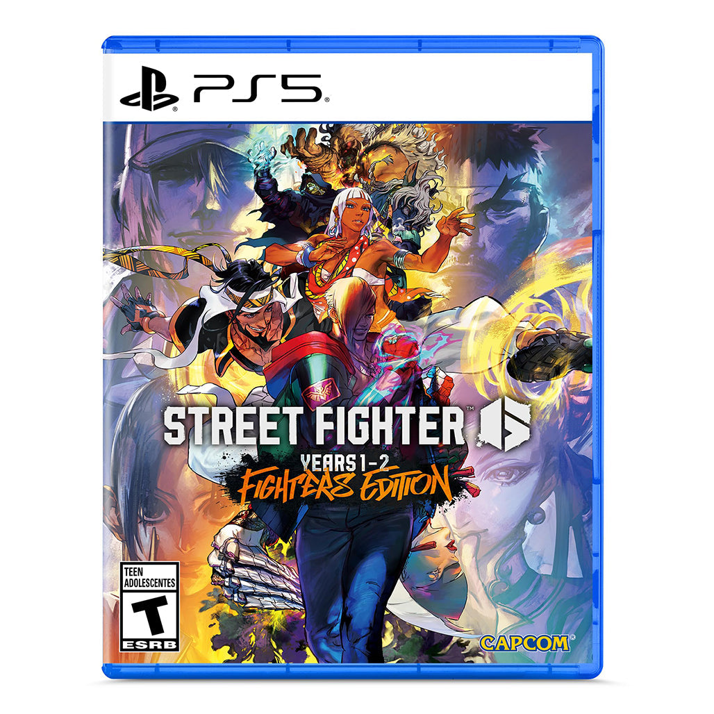 Street Fighter 6 Years 1-2 Fighters Edition PS5 cover art