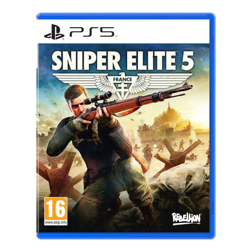 Sniper Elite 5 PS5 cover art