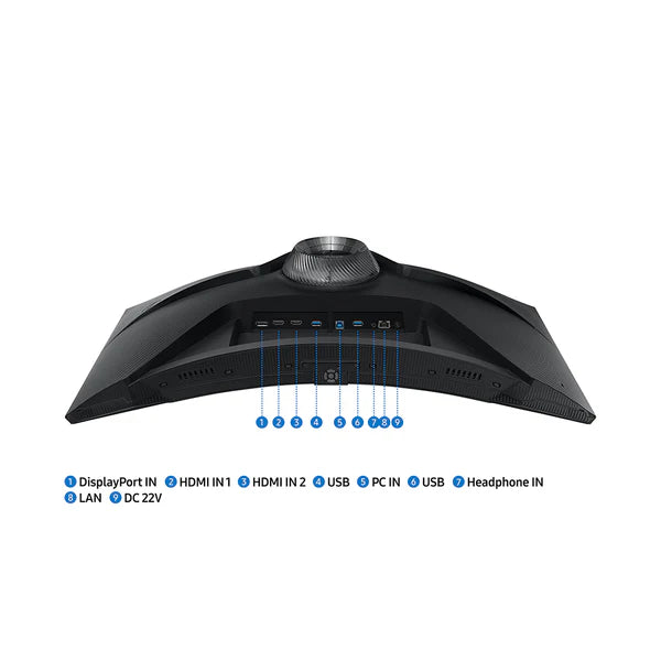 Samsung 32" Odyssey G65B - QHD 240Hz Curved Gaming Monitor