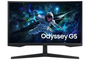 Samsung 27 inch Odyssey G5 G55C QHD 165Hz curved gaming monitor front view