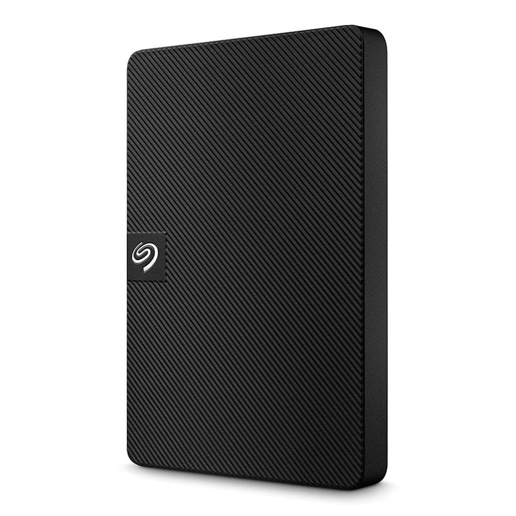 Seagate Expansion portable external hard drive angle