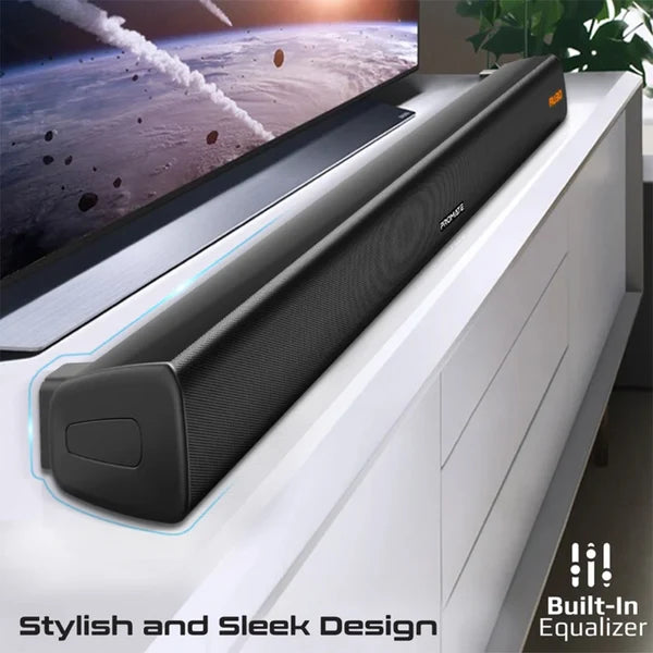 Promate StreamBar 30W BassBoost™ SoundBar with Subwoofer