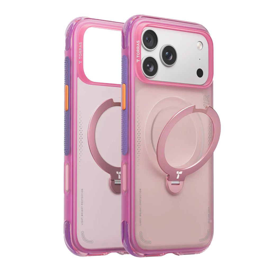 TORRAS Ostand Q3 Air case for iPhone 17 Pro Max color options