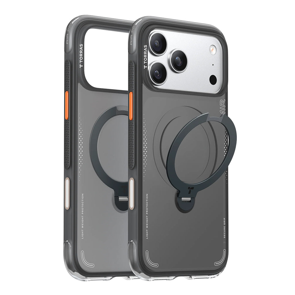 TORRAS Ostand Q3 Air case for iPhone 17 Pro front view