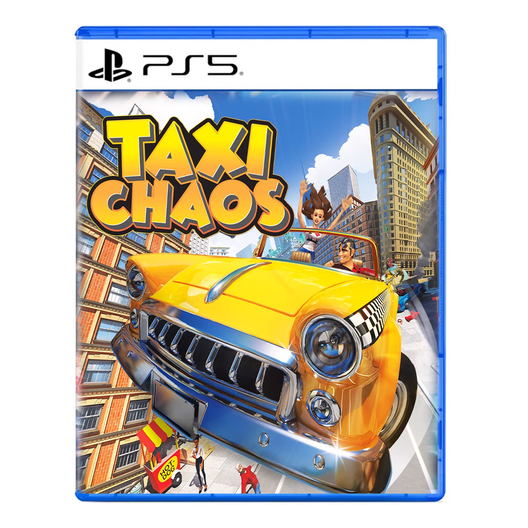 Taxi Chaos PS5 cover art
