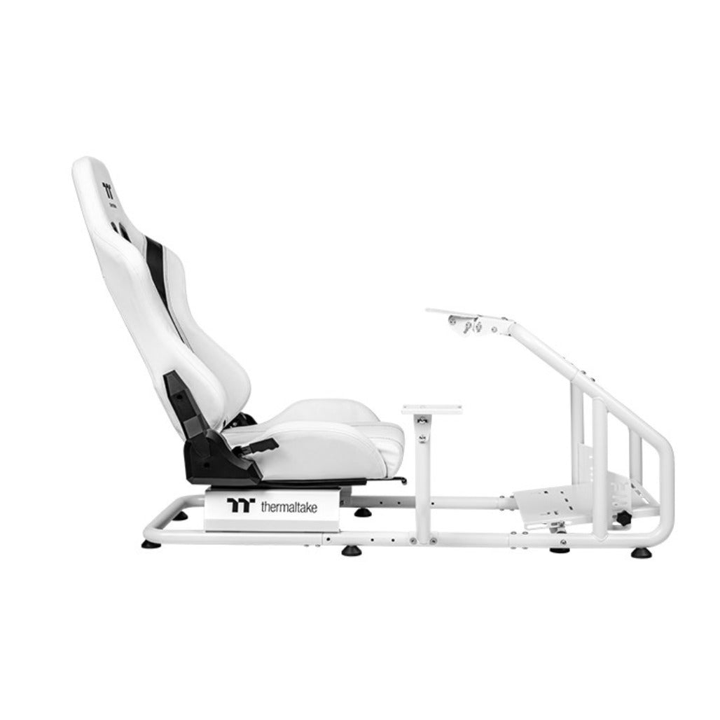 Thermaltake GR300 Racing Simulator Cockpit Bundle - Snow