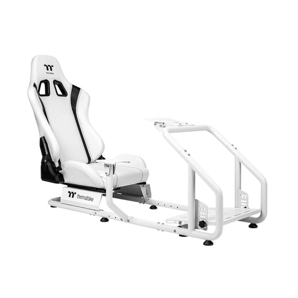 Thermaltake GR300 Racing Simulator Cockpit Bundle - Snow