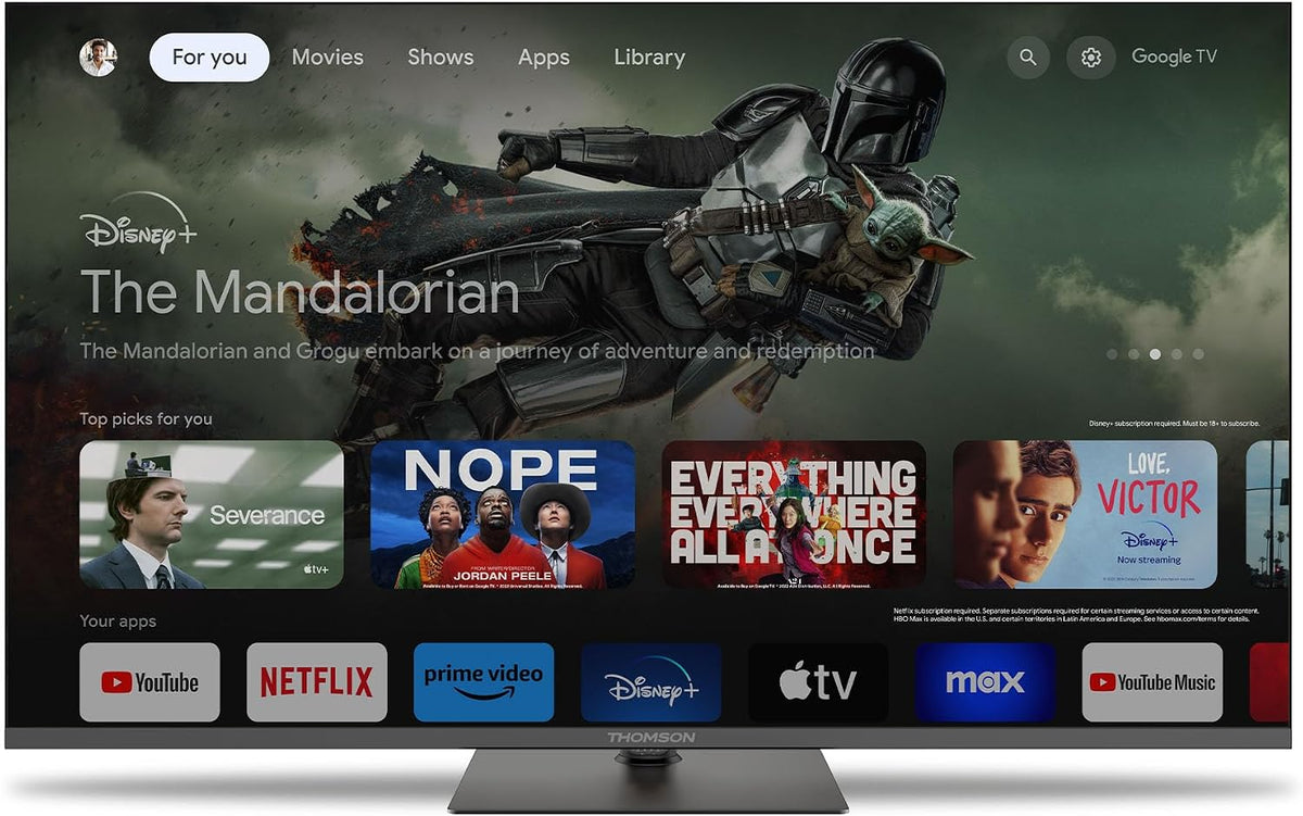 Thomson 43" QLED 4K Google TV (43QG5C14)