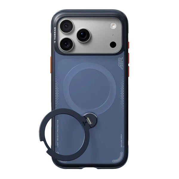 Torras Ostand Q3 Air - Magnetic Ring - Stand Case for iPhone 18 Series