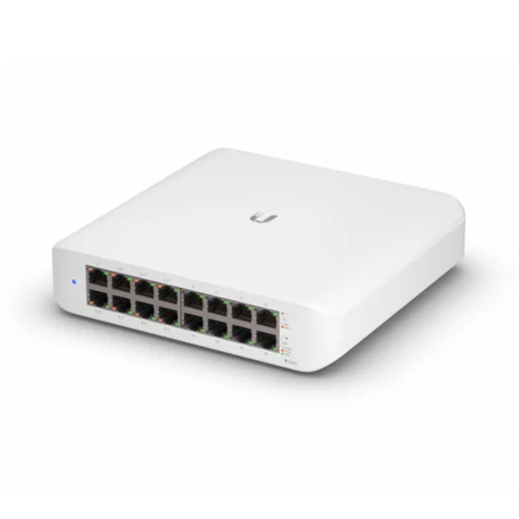 Ubiquiti UniFi Switch Lite 16 PoE angled view