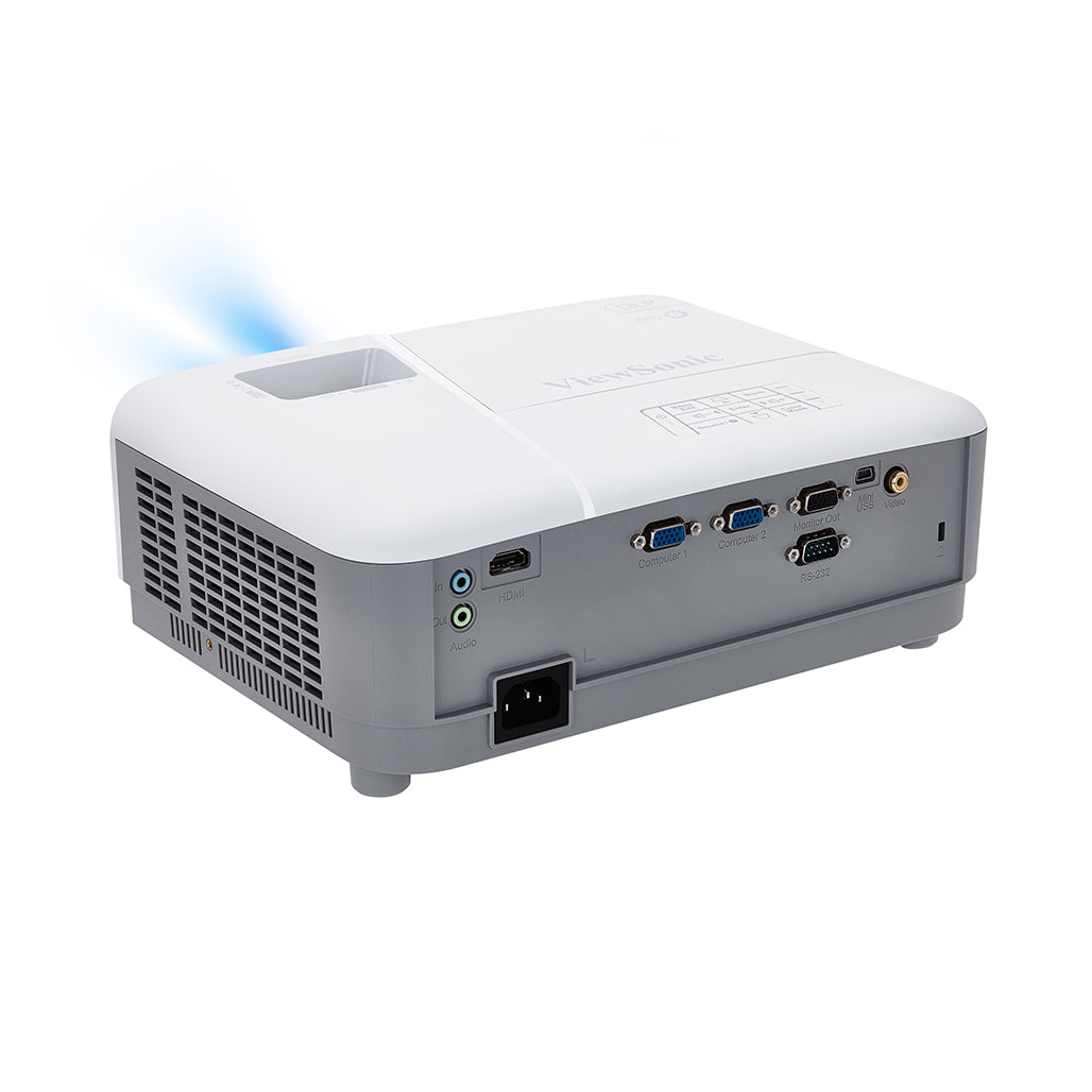 ViewSonic SP3 projector rear angle