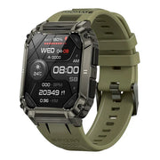 Promate XWatch-S19 Smartwatch with Wireless BT Calling Midnight Green