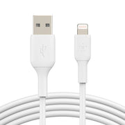 Belkin BoostCharge USB-A to Lightning Cable, 1M, White