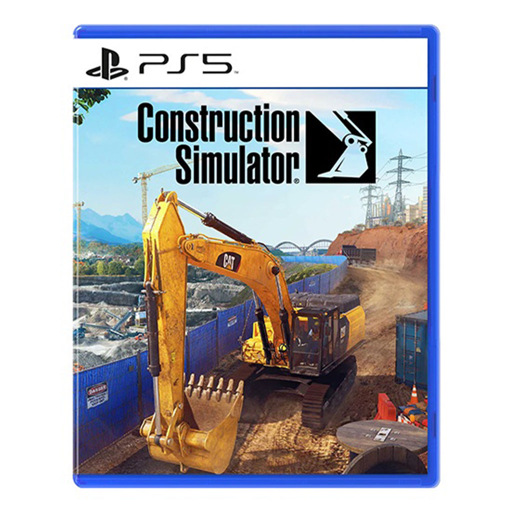 Construction Simulator PS5 cover art