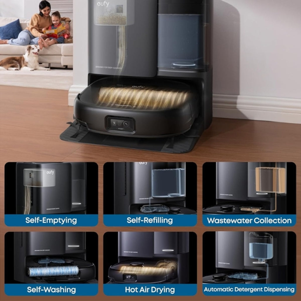 Eufy Robot Vacuum Omni E25 HydroJet mopping
