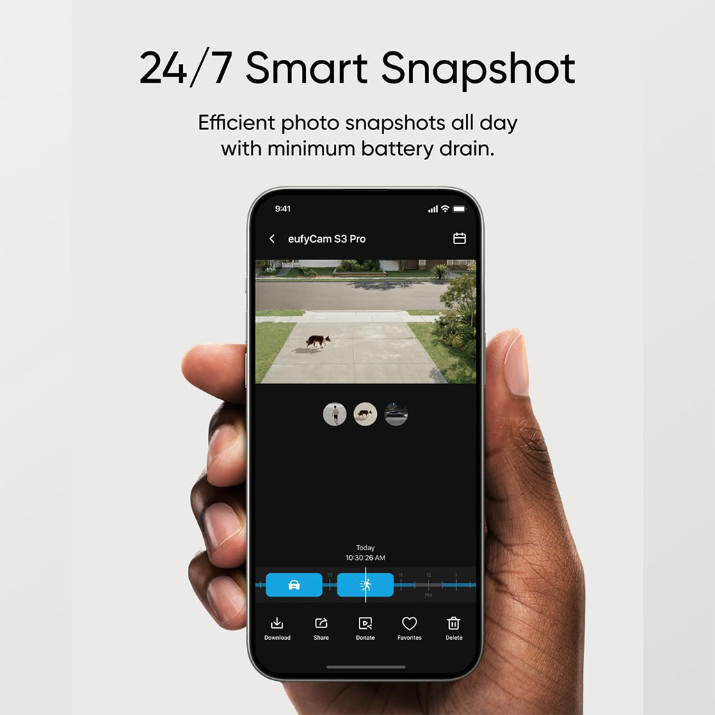 eufyCam S3 Pro weatherproof design