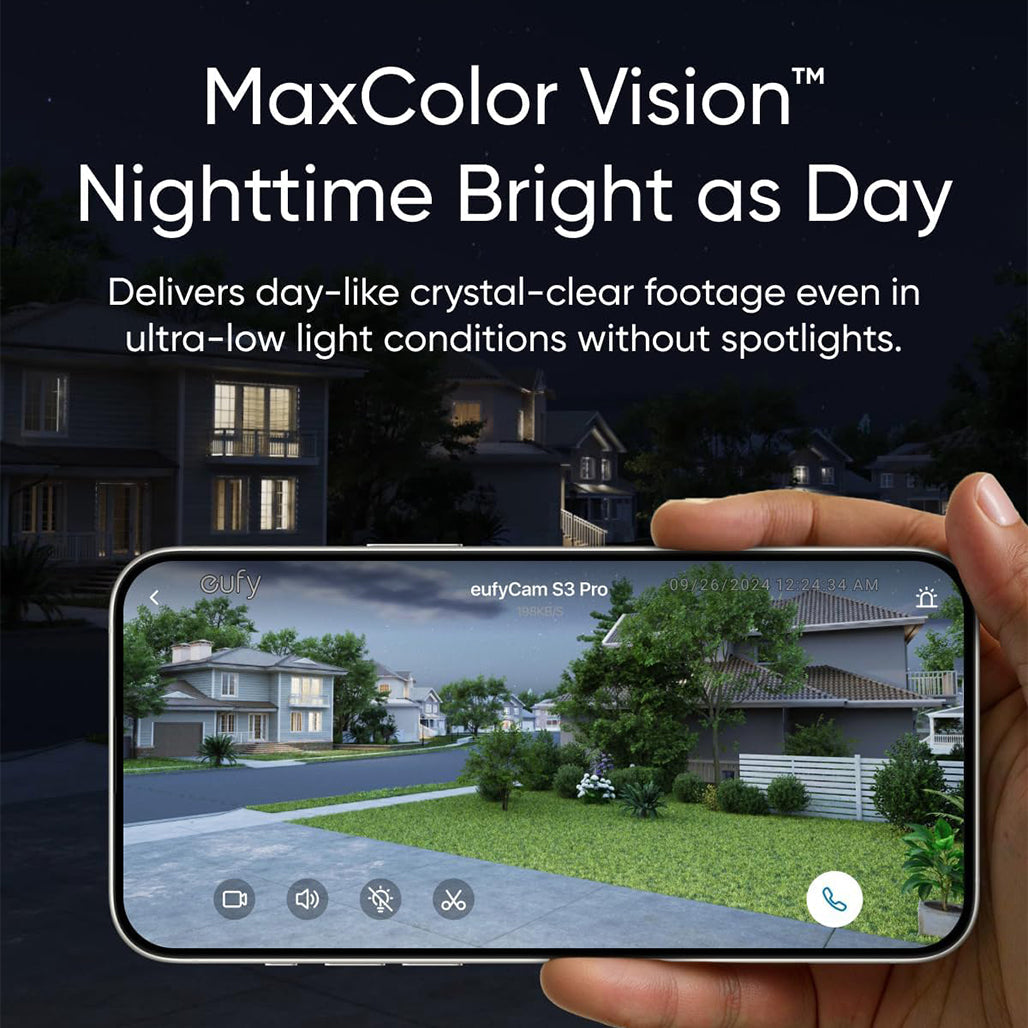 eufyCam S3 Pro camera with HomeBase S380