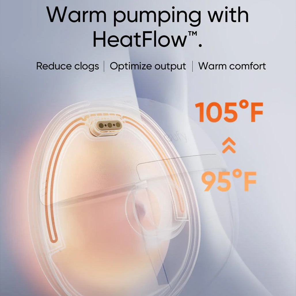 Eufy Wearable Breast Pump S1 Pro HeatFlow warming