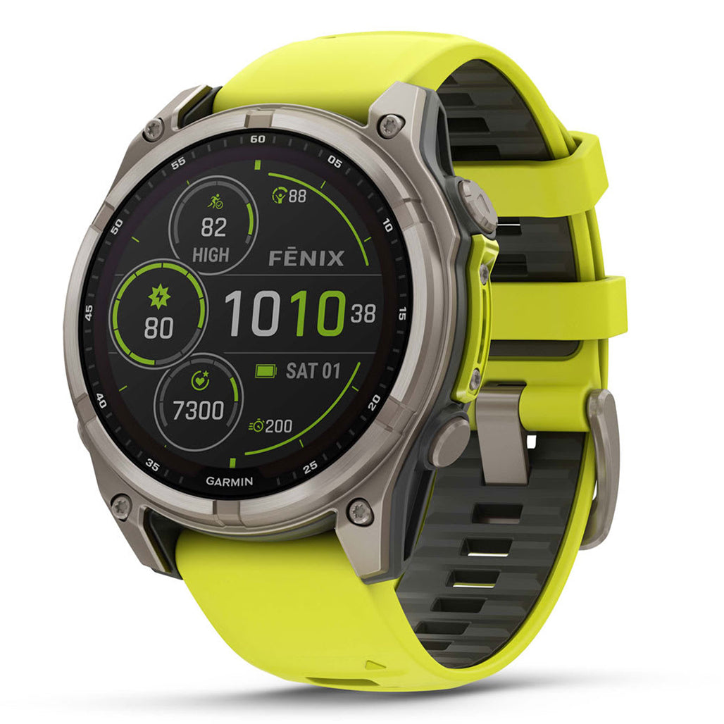 Garmin fenix 8 47mm Solar Sapphire Carbon Gray DLC Titanium