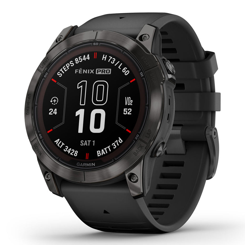 Garmin fenix 7X Pro Sapphire Solar Titanium Fog Gray Ember Orange