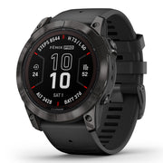 Garmin fenix 7X Pro Sapphire Solar Titanium Fog Gray Ember Orange