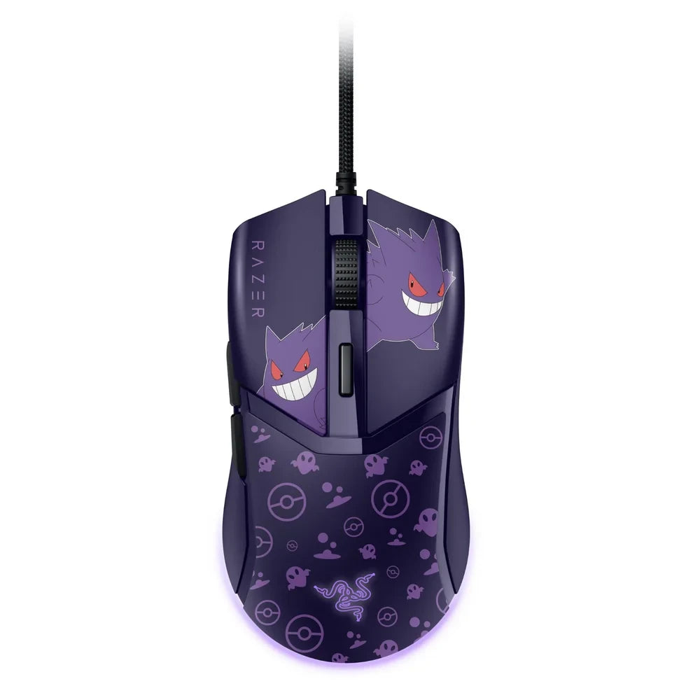 Razer Cobra Pokémon Gengar Edition Customizable Wired Gaming Mouse