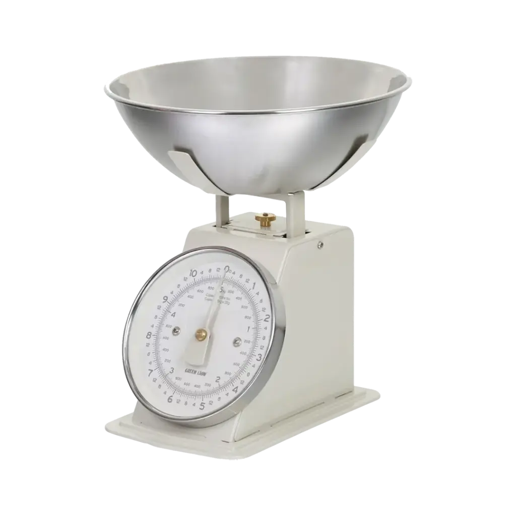 Green Lion Vintage Kitchen Scale - Cream