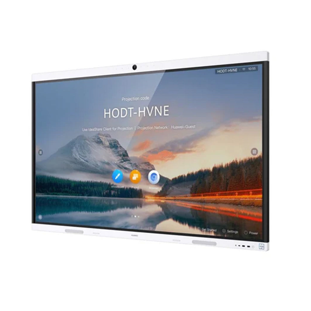 Huawei IdeaHub B2 meeting panel angle view