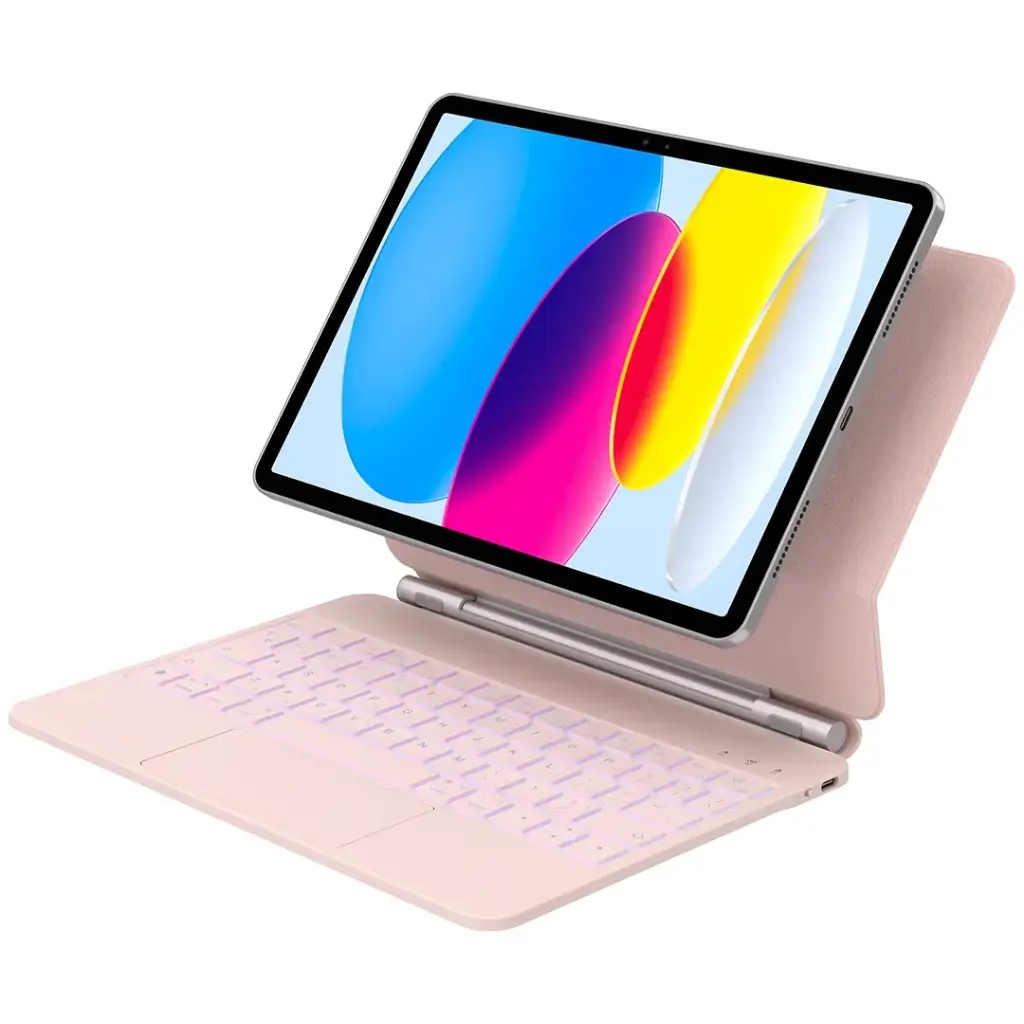 Green Lion Wireless Magic Keyboard Case iPad 10th Gen Pink (1)
